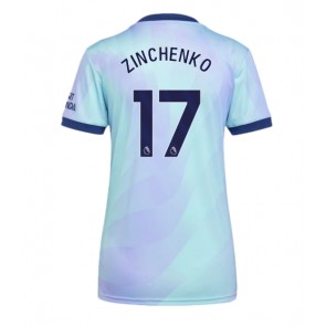 Arsenal Oleksandr Zinchenko #17 Dámské Alternativní Dres 2024-25 Krátký Rukáv